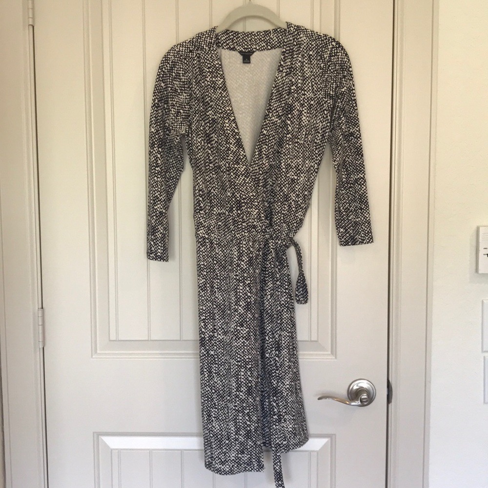 Ann Taylor Wrap Dress - size 0